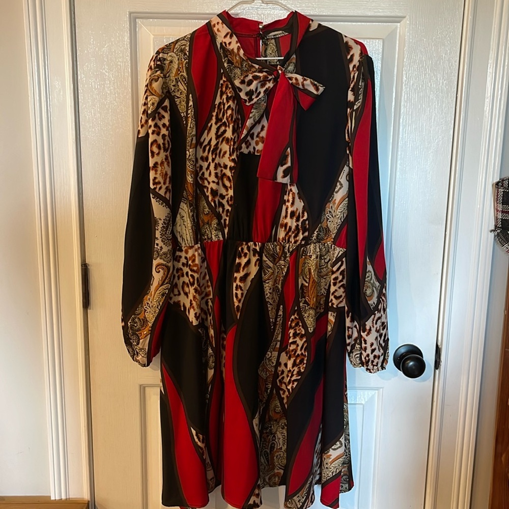 Multi colored tunic or dress